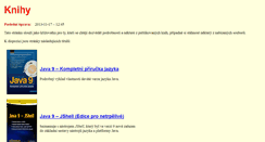 Desktop Screenshot of knihy.pecinovsky.cz
